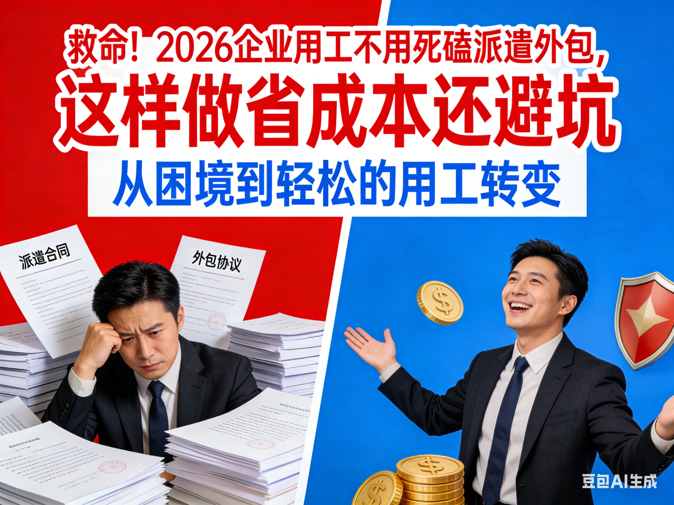 救命！2026企業(yè)用工不用死磕派遣外包，這樣做省成本還避坑