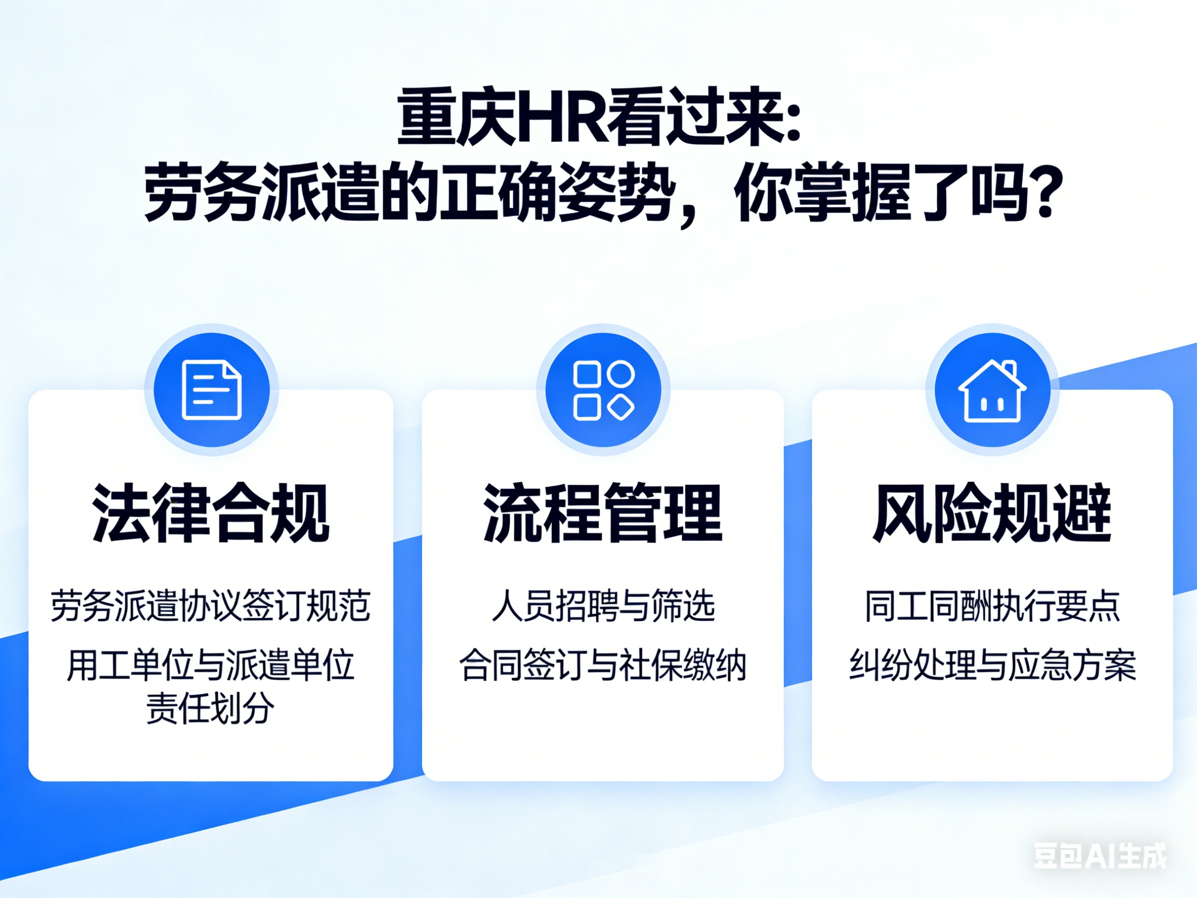 重慶HR看過來：勞務派遣的正確姿勢，你掌握了嗎？