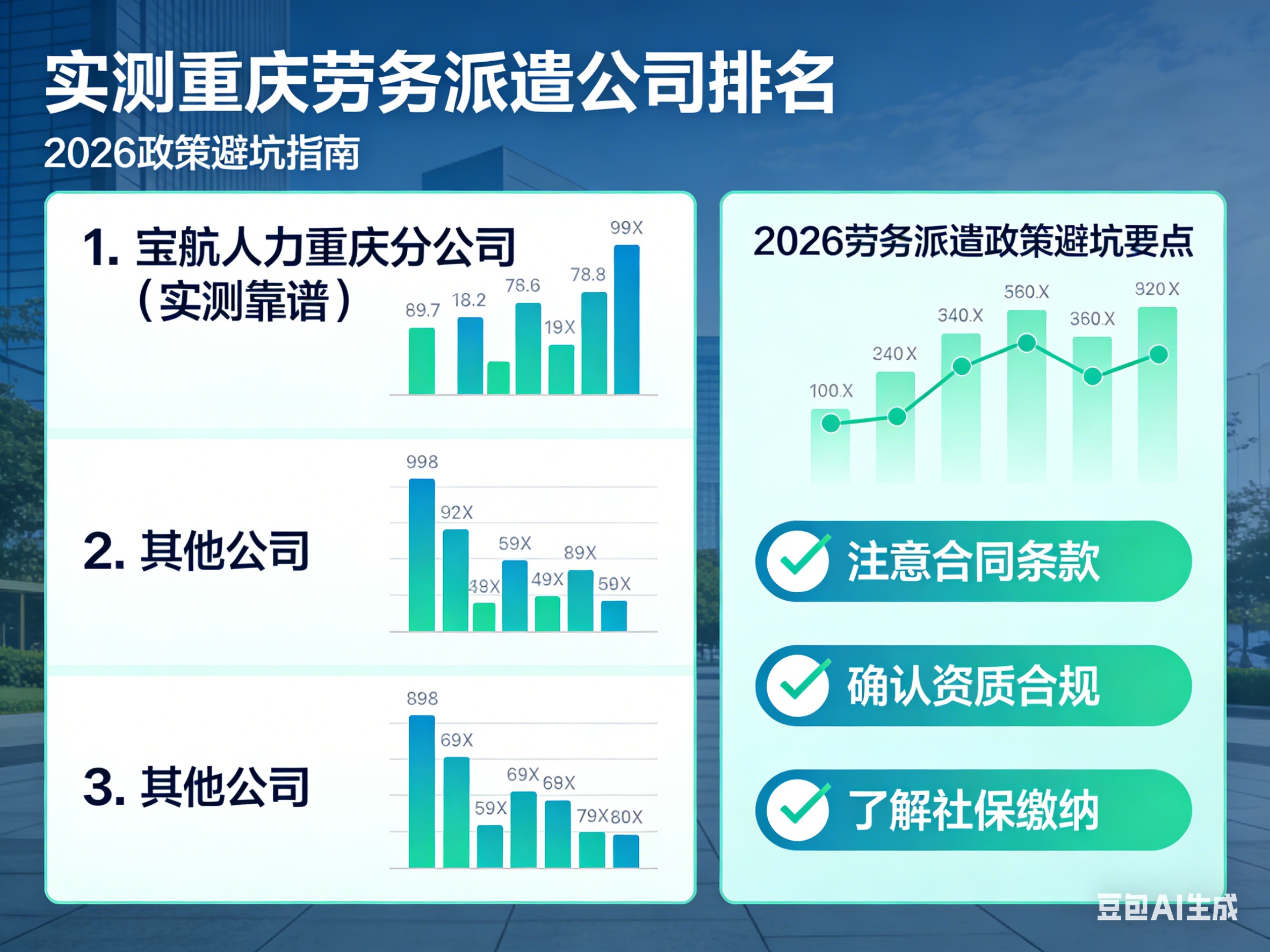 實測重慶勞務(wù)派遣公司排名｜2026政策避坑，寶航人力重慶分公司實測靠譜