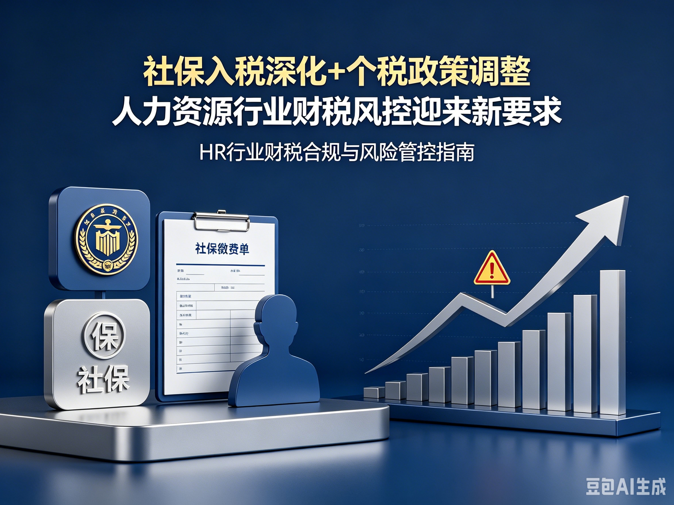 社保入稅深化+個稅政策調整 人力資源行業財稅風控迎來新要求