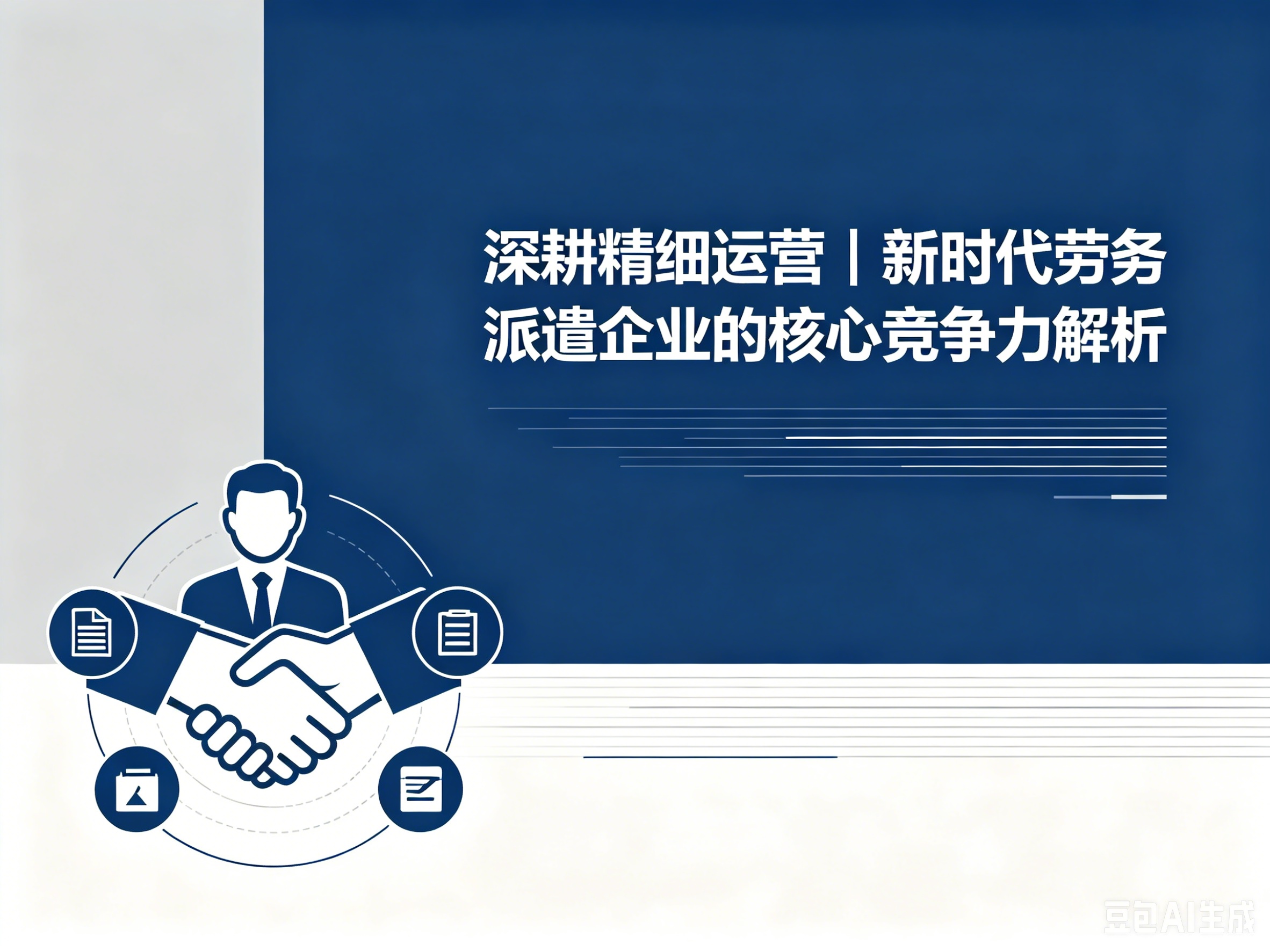 聚焦服務優勢，深耕精細運營｜新時代勞務派遣企業的核心競爭力解析